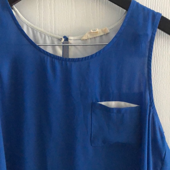 Blue tunic tank top - Picture 5 of 5